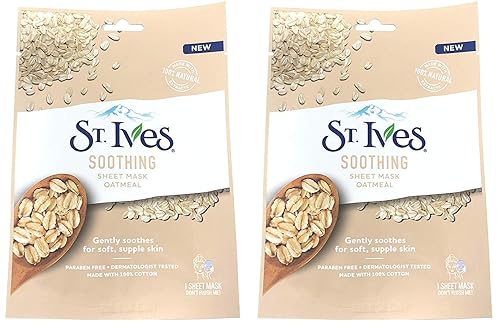 St Ives Sooth Oatmeal Sheet Mask Beauty & Personal Care St. Ives