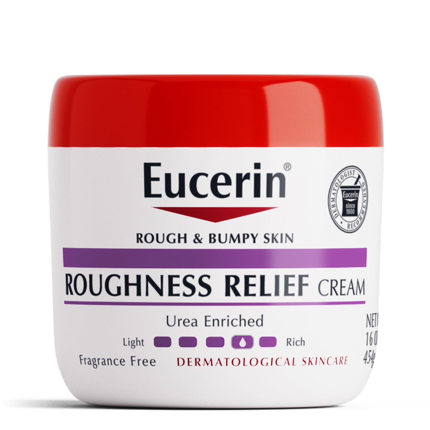 Eucerin Roughness Relief Body Cream for Rough and Bumpy Skin, Fragrance Free Body Moisturizer with Urea and Ceramide-3, 16 Oz Jar Beauty & Personal Care Eucerin