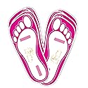 120 Pairs(240 Feets) Disposable Tanning Feet Pads Sunless Airbrush Spray Tent Protect Foot Shaped Spray Tan Sandals Beauty & Personal Care HeeStar