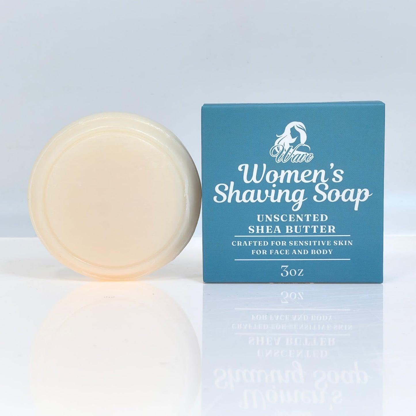 Women's Fragrance Free Shea Butter Shaving Soap - Ideal for Sensitive Skin, Long Lasting, and Perfect for Shaving Legs - Moisturizes and Rehydrates Beauty and Personal Care G.B.S