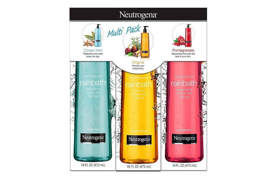 Neutrogena Rainbath Multi-Pack of 3, 1 Original Formula, 1 Pomegranate and 1 Ocean Mist, 16 fl oz bottles Beauty & Personal Care Neutrogena