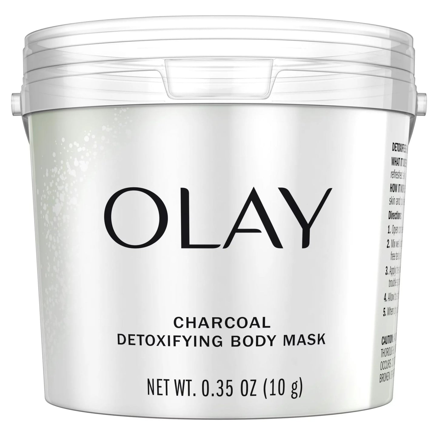 Olay Charcoal Detoxifying Body Scrub for Women, 0.35 oz Beauty & Personal Care Olay