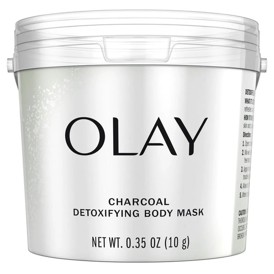 Olay Charcoal Detoxifying Body Scrub for Women, 0.35 oz Beauty & Personal Care Olay