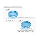 Pears Pure and Gentle with Glycerin and Mint Extracts - Transparent Soap Bar for Radiant Skin - Bar Soap for Women and Men - Blue - 2 pc Beauty & Personal Care Pears
