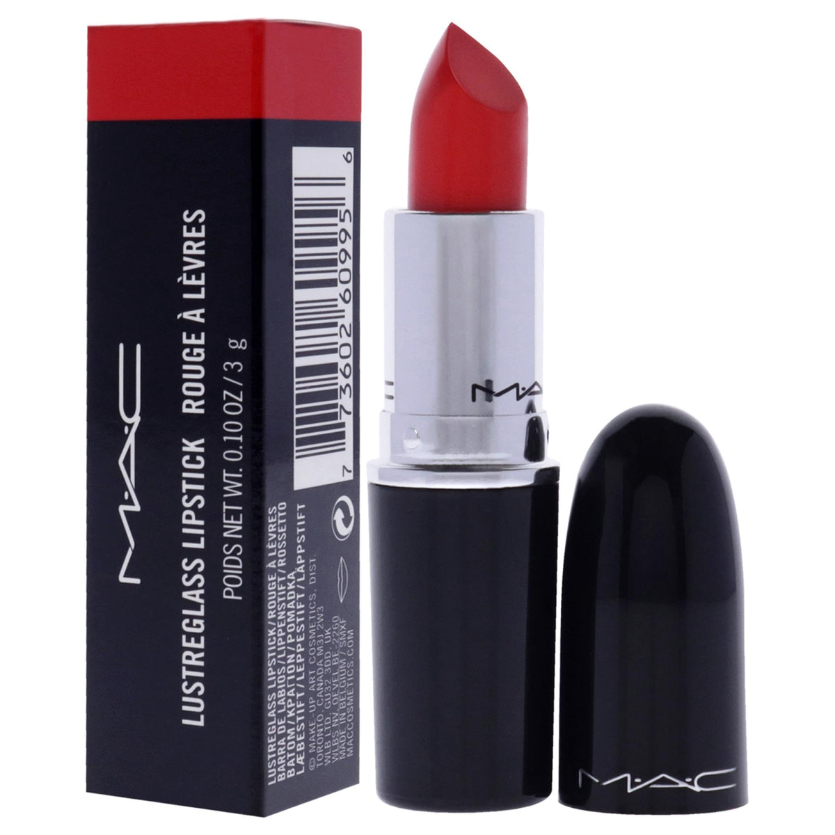 Lustreglass Lipstick - TNTeaser by MAC for Women - 0.1 oz Lipstick