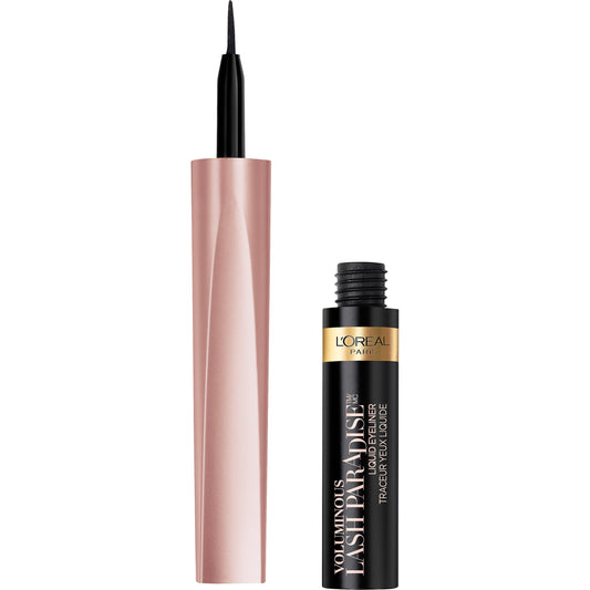 L'Oreal Paris Cosmetics Voluminous Lash Paradise Liquid Eyeliner, Black, 0.05 Fluid Ounce