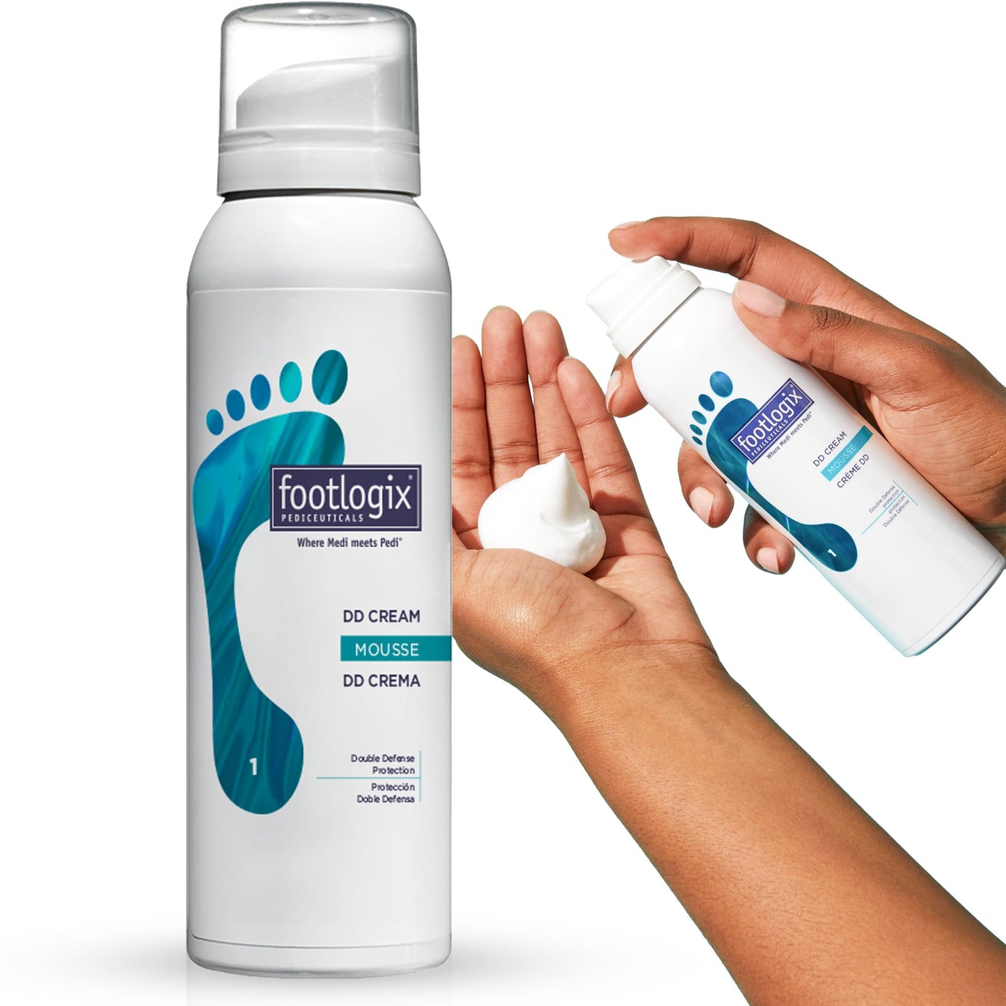 FOOTLOGIX DD Cream Mousse, White, 4.23 Ounce Beauty & Personal Care FOOTLOGIX