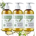 Brittanie's Thyme Basics Natural Olive Oil Hand Soap, Lemongrass Tea Tree - 12 fl oz, Pack of 3 - Cruelty Free, Vegan, No Synthetic Additives, No Beauty & Personal Care Brittanie's Thyme