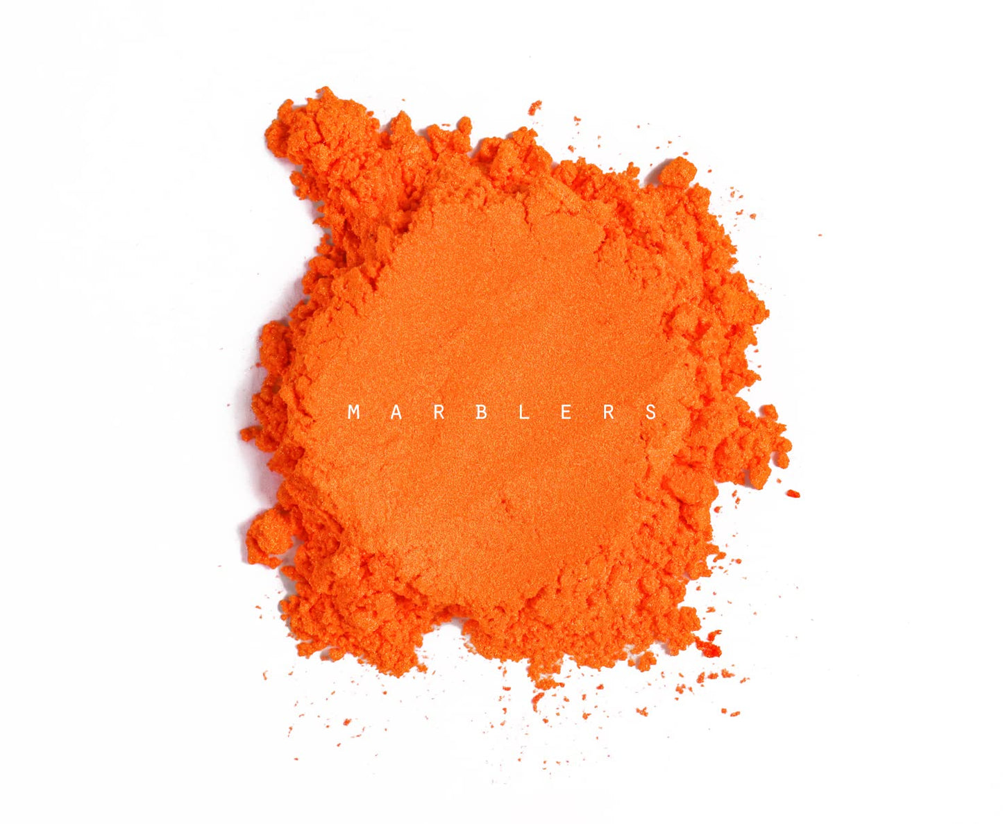 MARBLERS Fine Synthetic Mica Powder [Juicy Orange] 0.11oz (3g) | Highly Pigmented | Non-Toxic, Vegan, Cruelty-Free | Lip Gloss, Lipstick, Bath Bomb Beauty & Personal Care MARBLERS