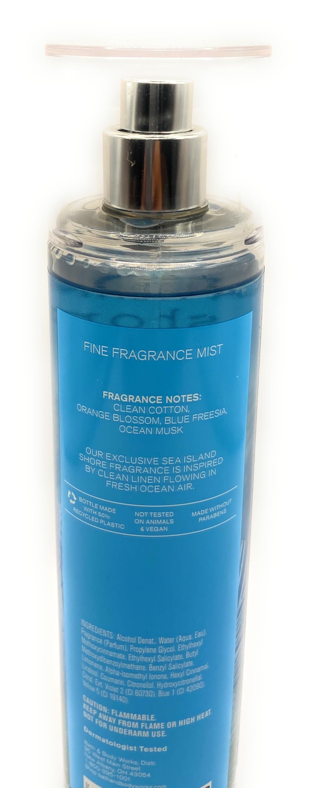 Bath and Body Works Sea Island Shore Fine Fragrance Mist 8 Fluid Ounce Spray Beauty & Personal Care Bath & Body Works