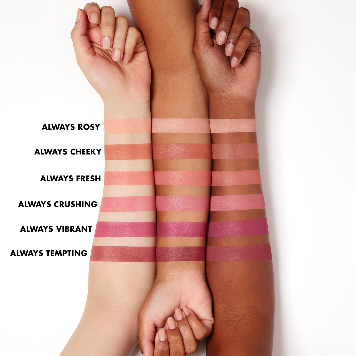 e.l.f. Primer-Infused Matte Blush, Long-Lasting, Lightweight & Buildable Powder Blush, Delivers A Matte Finish, Vegan , Always Tempting Beauty & Personal Care e.l.f.
