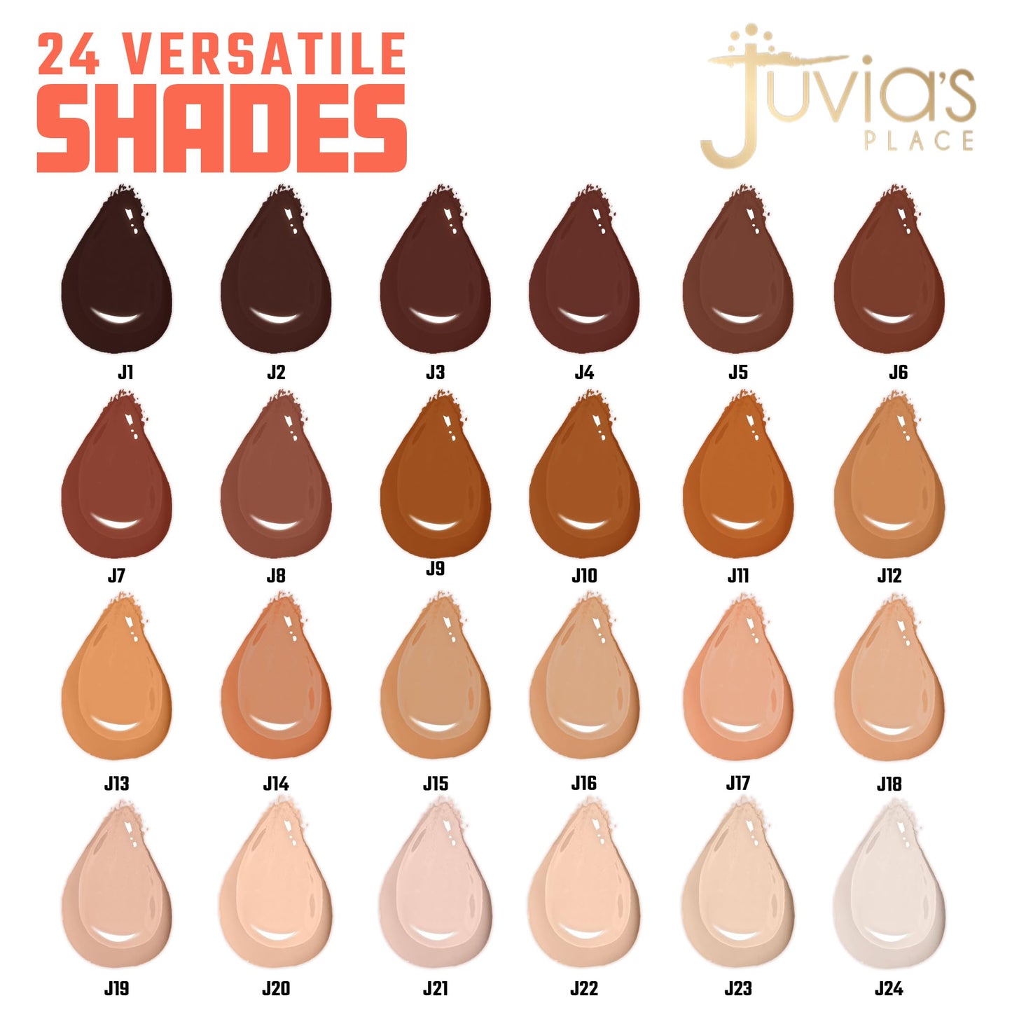 Juvia's Place I Am Magic Liquid Concealer - J2 Deepest Dark with Warm Neutral Undertone / 0.34 fl oz, Full Coverage, Hydrating, Waterproof Makeup Beauty & Personal Care Juvia's Place