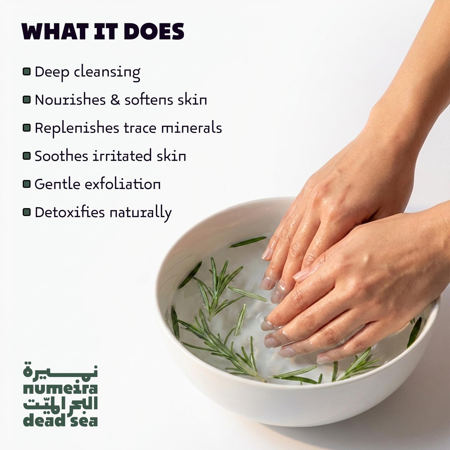 Numeira Dead Sea Magnesium Flake Bath Soak for Relief and Relaxtion - 100% Pure Magnesium Chloride Flakes w/Rosemary Infused Essential Oil (2.2 lb Beauty and Personal Care Numeira