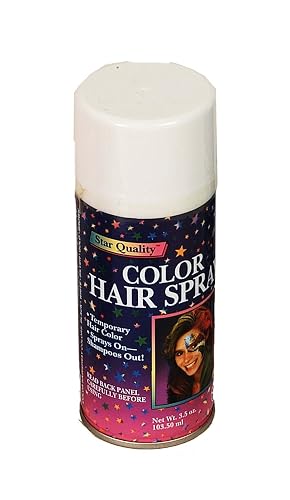 Forum Novelties 51617 Hair Spray, White, As Shown, 15 x 8 x 15" Beauty & Personal Care Forum Novelties