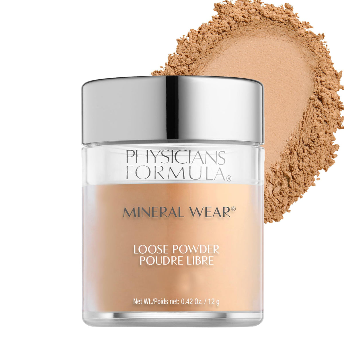 Physicians Formula Mineral Wear Talc-Free Loose Powder Medium Beige, Dermatologist Tested, Clinicially Tested