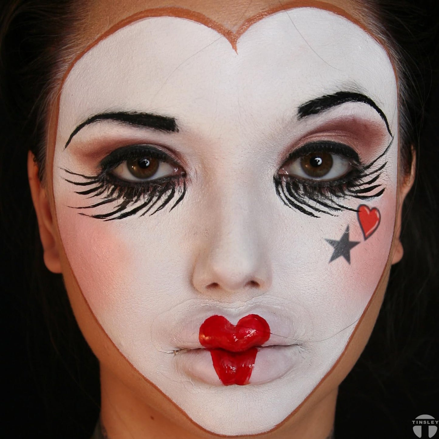 Tinsley Transfers FX Makeup Singles - White Face Paint (10 ml) - High Quality, Quick Dry, Smudge & Transfer Proof Halloween Makeup - Ideal Beauty & Personal Care Tinsley Transfers
