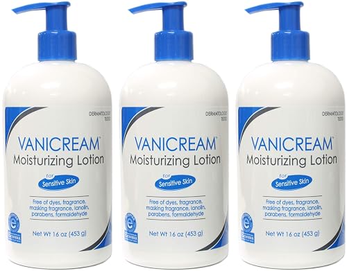 Vanicream Moisturizing Lotion for Sensitive Skin, 16 Ounce (Pack of 3) Beauty & Personal Care Vanicream