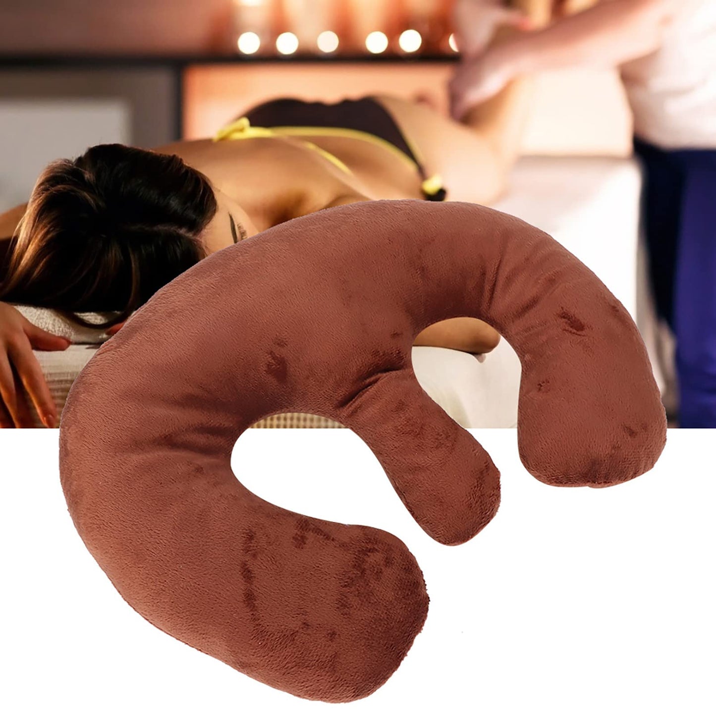 JTLB Beauty Salon Breast Support Pillow SPA Massage Breast Pillow Cushion (Deep Brown) Beauty and Personal Care JTLB