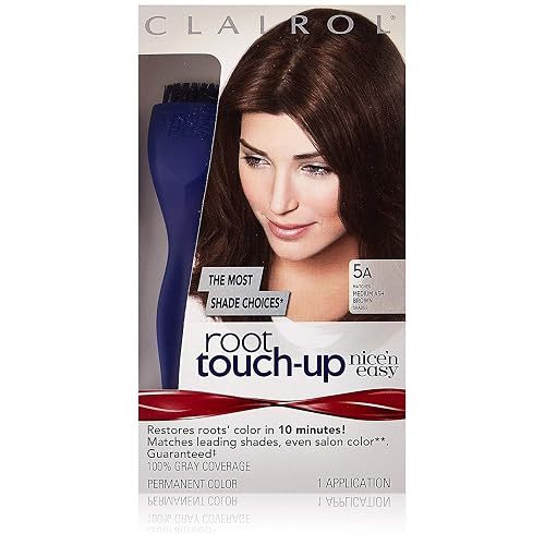 Nice 'n Easy Root Touch-Up, Medium Ash Brown [5A] 1 ea (Pack of 2) Beauty & Personal Care NICE 'N EASY
