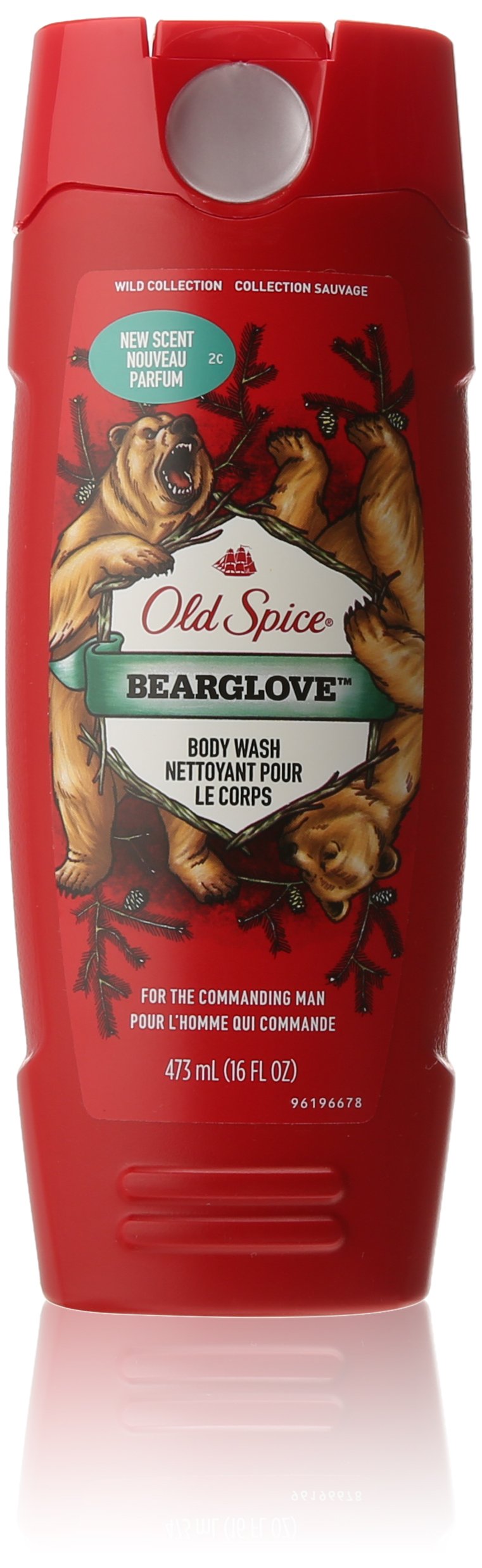 Old Spice Wild Collection Bodywash, Bearglove, 16 Fl Oz (Pack of 3) Beauty & Personal Care Old Spice