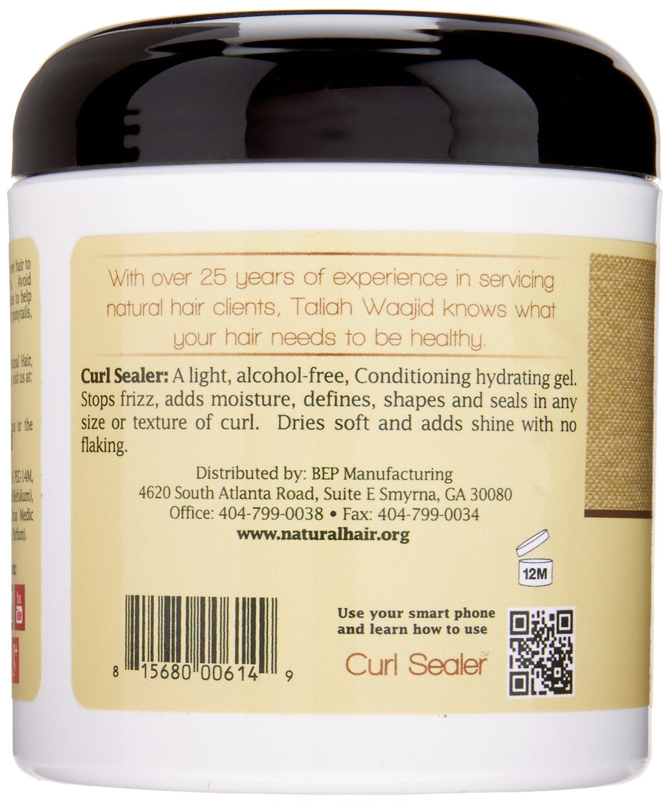 Taliah Waajid Curls, Waves, Naturals Curl Sealer, 6oz Beauty & Personal Care Taliah Waajid black earth products