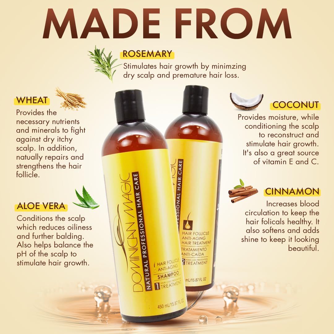 DOMINICAN MAGIC Hair Follicle Anti-aging Conditioner 15.87 oz