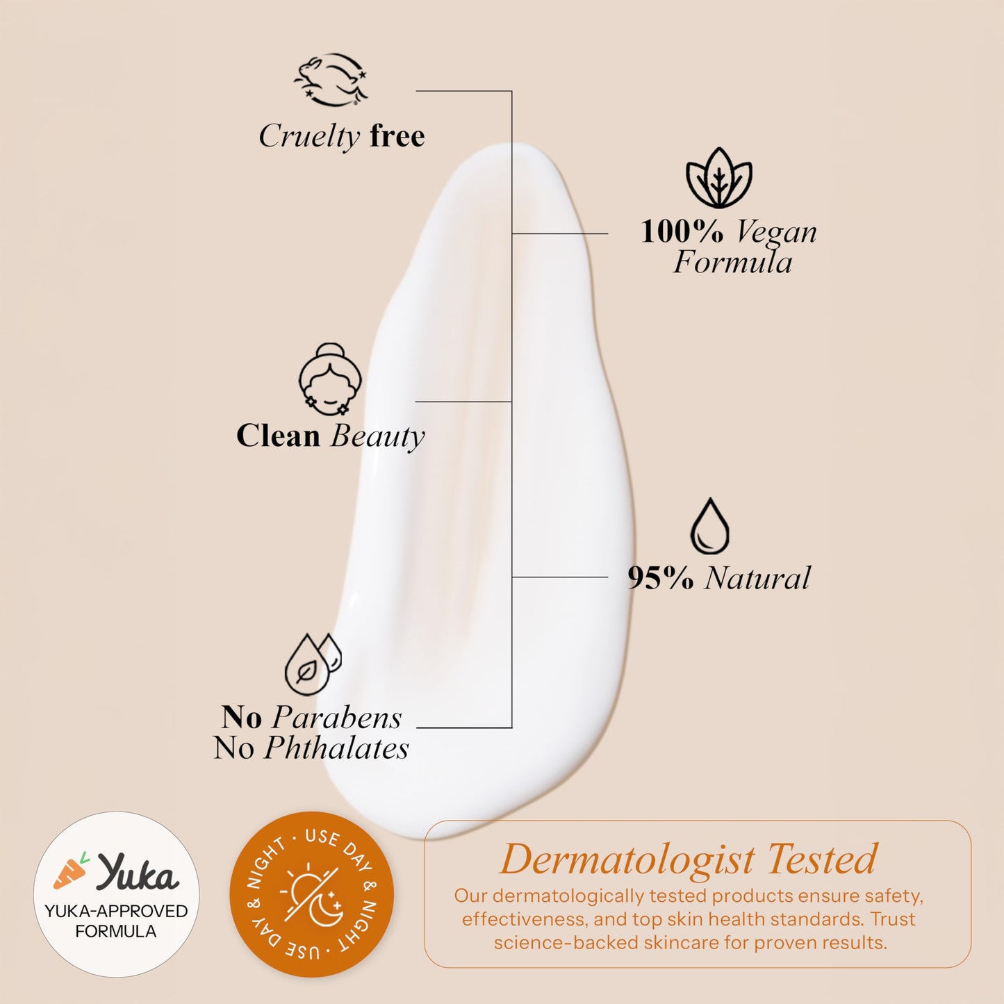 Radiant Aura Vitamin C & Vitamin E Face Moisturizer - Dermatologist Tested, Anti Aging Korean Skin Care - Hydrating Cream For Smoother Youthful Beauty & Personal Care Radiant Aura
