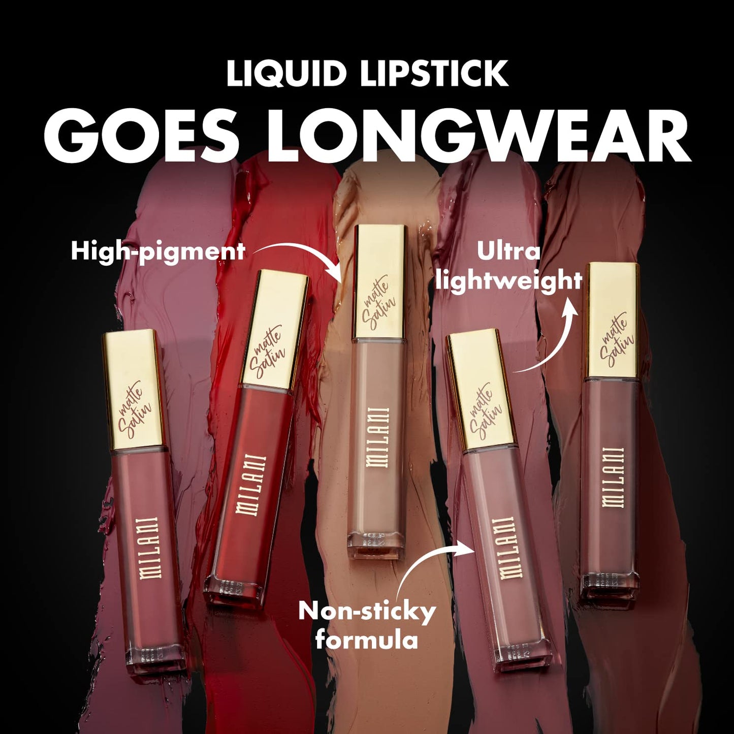 Milani Amore Matte Lip Crème - Gorgeous (0.22 Fl. Oz.) Cruelty-Free Nourishing Lip Gloss with a Full Matte Finish Beauty & Personal Care Milani