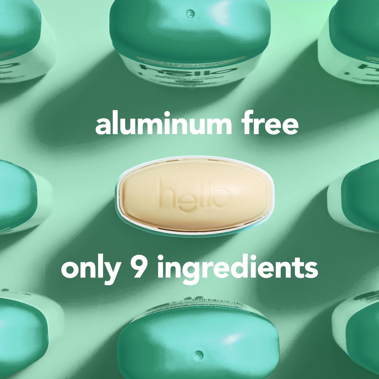 hello Sage + Eucalyptus Aluminum Free Deodorant for Women and Men, 72-Hour Deodorant, Only 9 Ingredients, Baking Soda Free, Enriched with Shea Butter Beauty and Personal Care hello