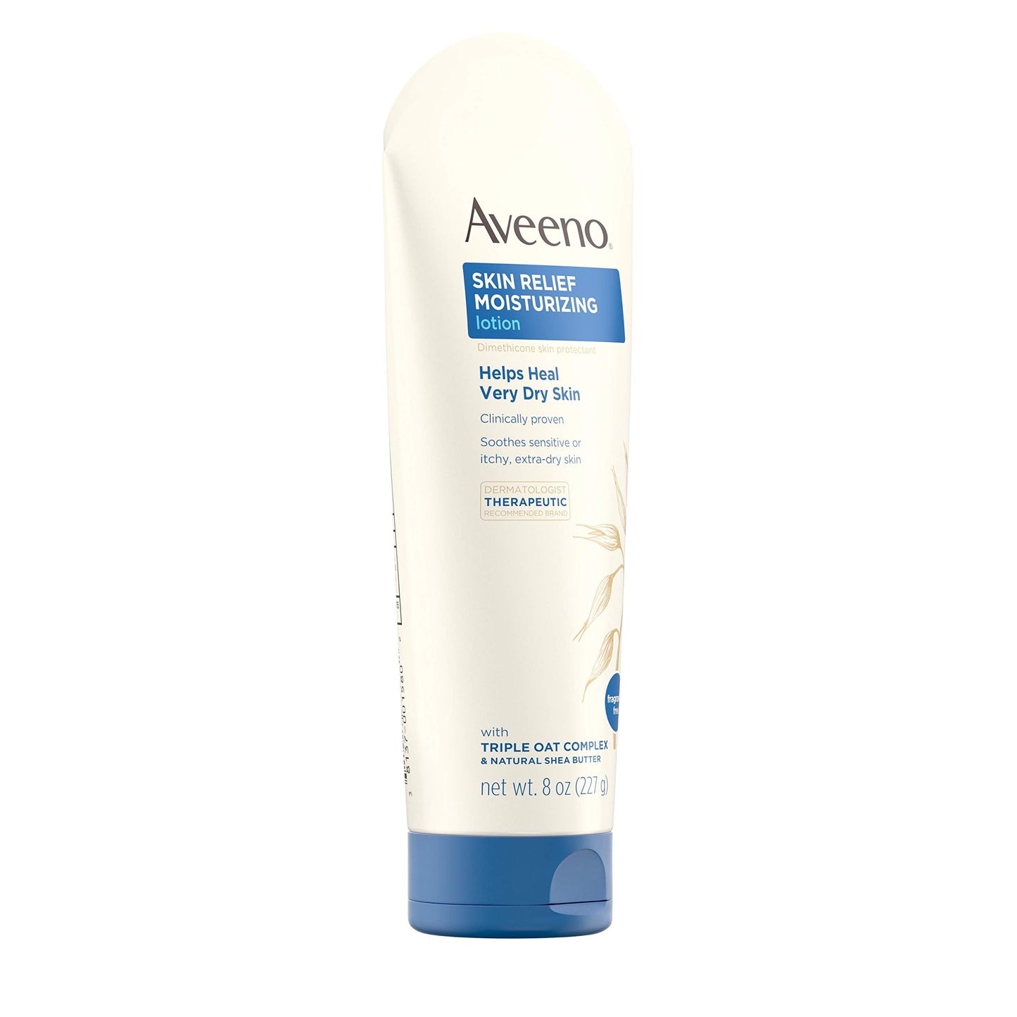 Aveeno Skin Relief 24-Hour Moisturizing Lotion for Sensitive Skin with Natural Shea Butter & Triple Oat Complex, Unscented Therapeutic Lotion Beauty & Personal Care Aveeno