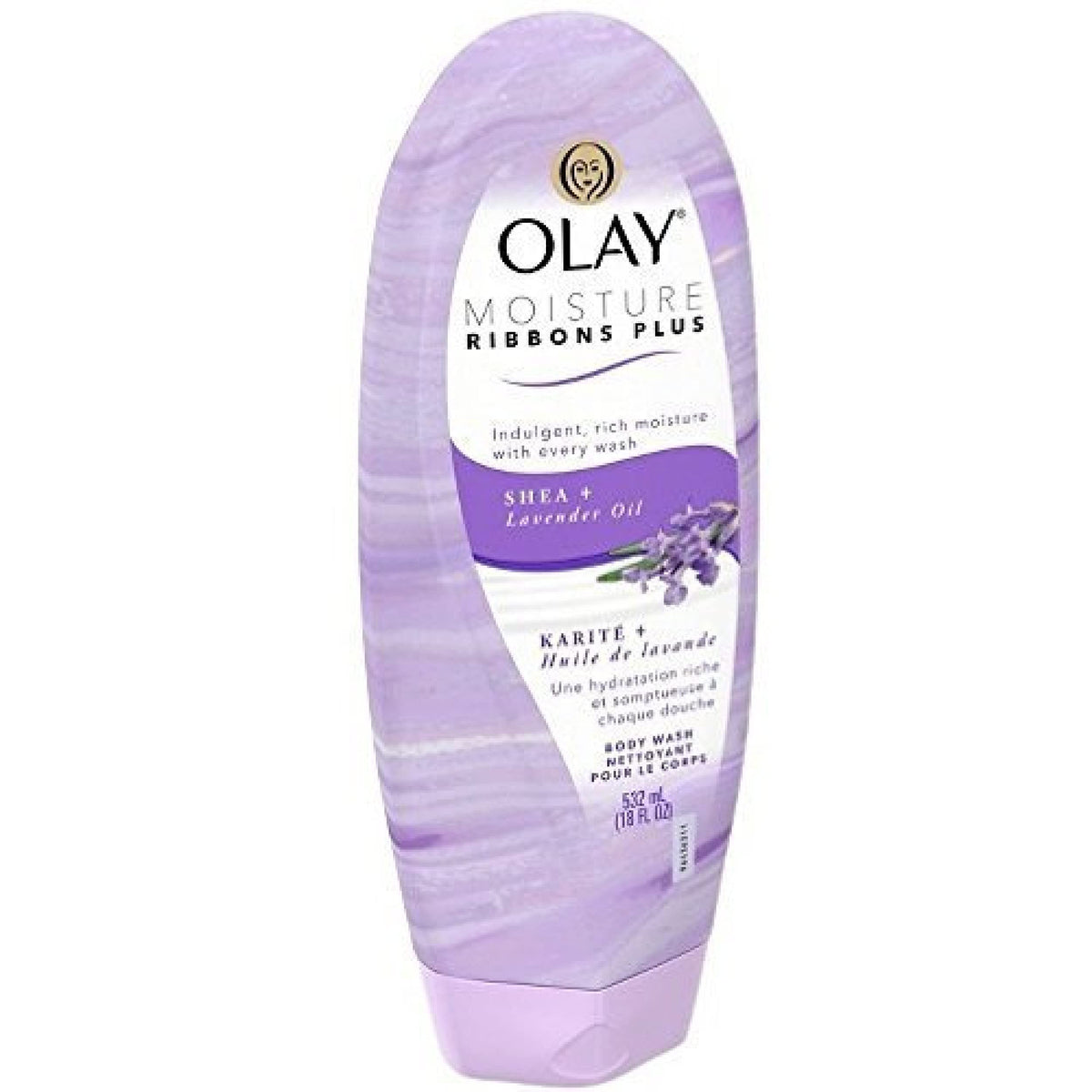 OLAY Moisture Ribbons Plus, Shea Plus Lavender Oil 18 oz Beauty & Personal Care Olay