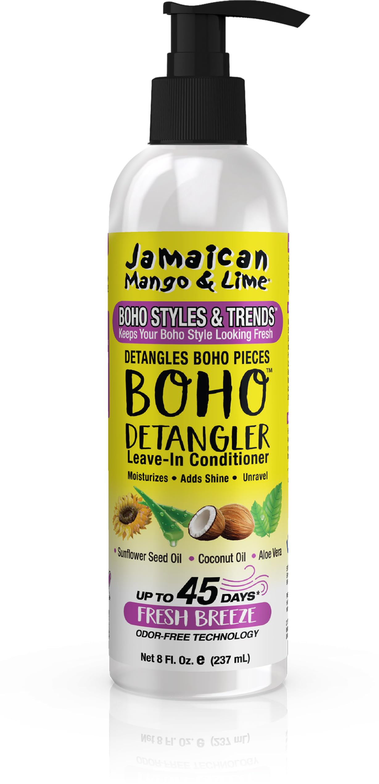 Jamaican Mango & Lime Boho Styles & Trends Detangler - Conditioning Detangling Spray for Boho Braids Beauty & Personal Care Jamaican Mango & Lime