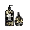 Millennium Tanning Solid Black 200X Tanning Lotion & Tan Extender Lotion, 13.50 & 18.25 Fluid Ounces Beauty & Personal Care Millennium Tanning