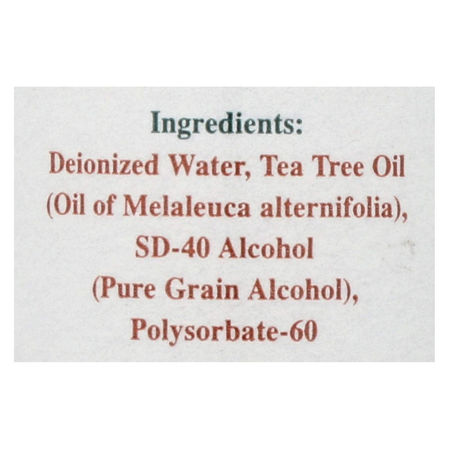 15% Water Soluble Tea Tree Oil Beauty & Personal Care Tea Tree Therapy