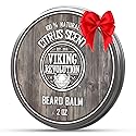 Viking Revolution BEST DEAL Beard Balm with Argan Oil & Mango Butter - Styles, Strengthens & Softens Beards & Mustaches - Citrus Scent Leave Beauty & Personal Care Viking Revolution