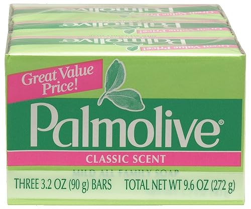 Palmolive Bath Bar Soap, 3.2 oz.. Bars, 3-Count Beauty & Personal Care Palmolive