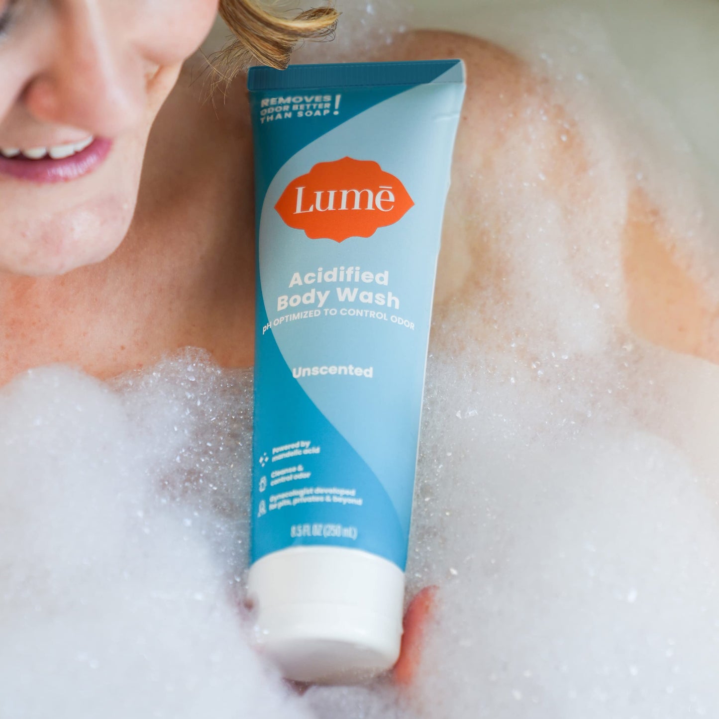 Lume Acidified Body Wash - 24 Hour Odor Control - Removes Odor Better than Soap - Moisturizing Formula - Formulated Without SLS or Parabens - OB/GYN Beauty & Personal Care Lume