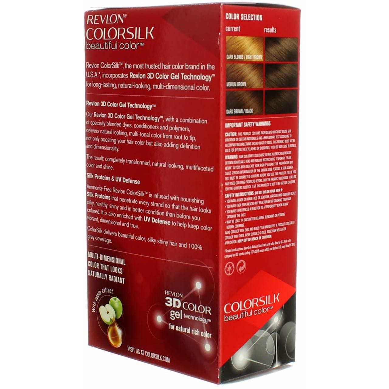 COLORSILK # 30 DARK BROWN Beauty & Personal Care REVLON