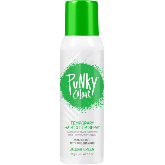 Punky Temporary Hair Color Spray - Jaguar Green, Instant Vivid Temporary Hair Dye for Women, Wash Out, Hair-Color Spray, 3.5 oz, 1 Pack Beauty & Personal Care Punky
