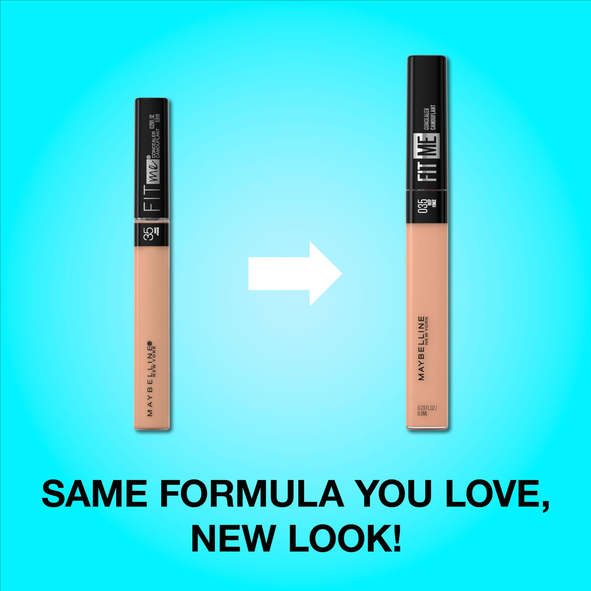 Maybelline Fit Me Liquid Concealer Makeup, Natural Coverage, Lightweight, Conceals, Covers Oil-Free, Vanilla (Packaging May Vary) Beauty & Personal Care MAYBELLINE
