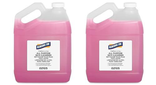 Genuine Joe CsySll GJO02105 Liquid Hand Soap with Skin Conditioner, 1 gallon Bottle, Pink, 2 Units Beauty & Personal Care Genuine Joe