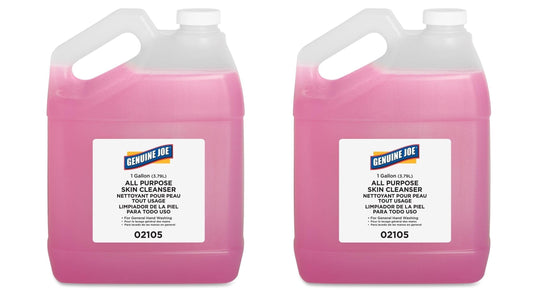 Genuine Joe CsySll GJO02105 Liquid Hand Soap with Skin Conditioner, 1 gallon Bottle, Pink, 2 Units Beauty & Personal Care Genuine Joe