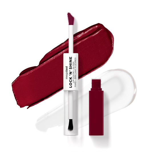 wet n wild Megalast Lock 'N' Shine Lip Color + Gloss Lipstick Sizzling Siren Beauty & Personal Care wet n wild