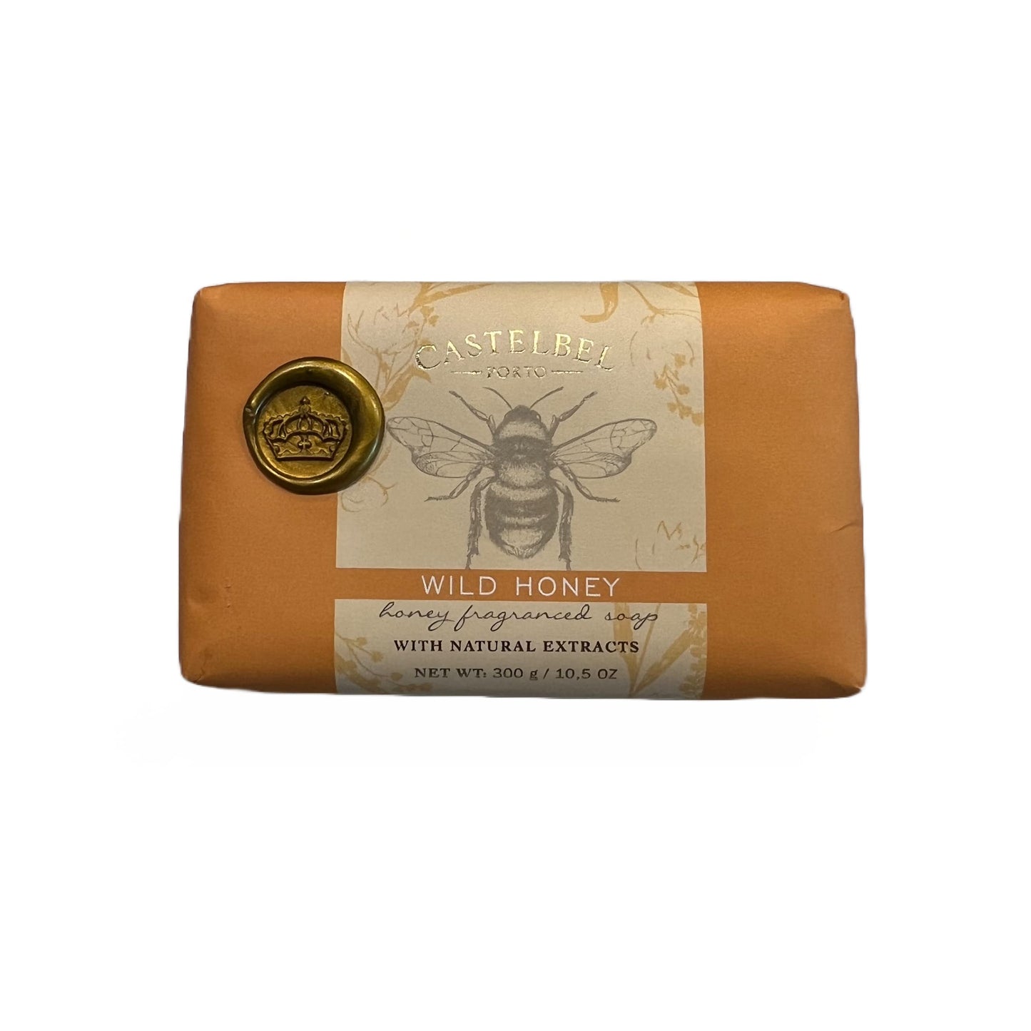 Castelbel Porto Luxury Wild Honey Fragranced Soap Bar 10.5oz Beauty & Personal Care Castelbel Porto