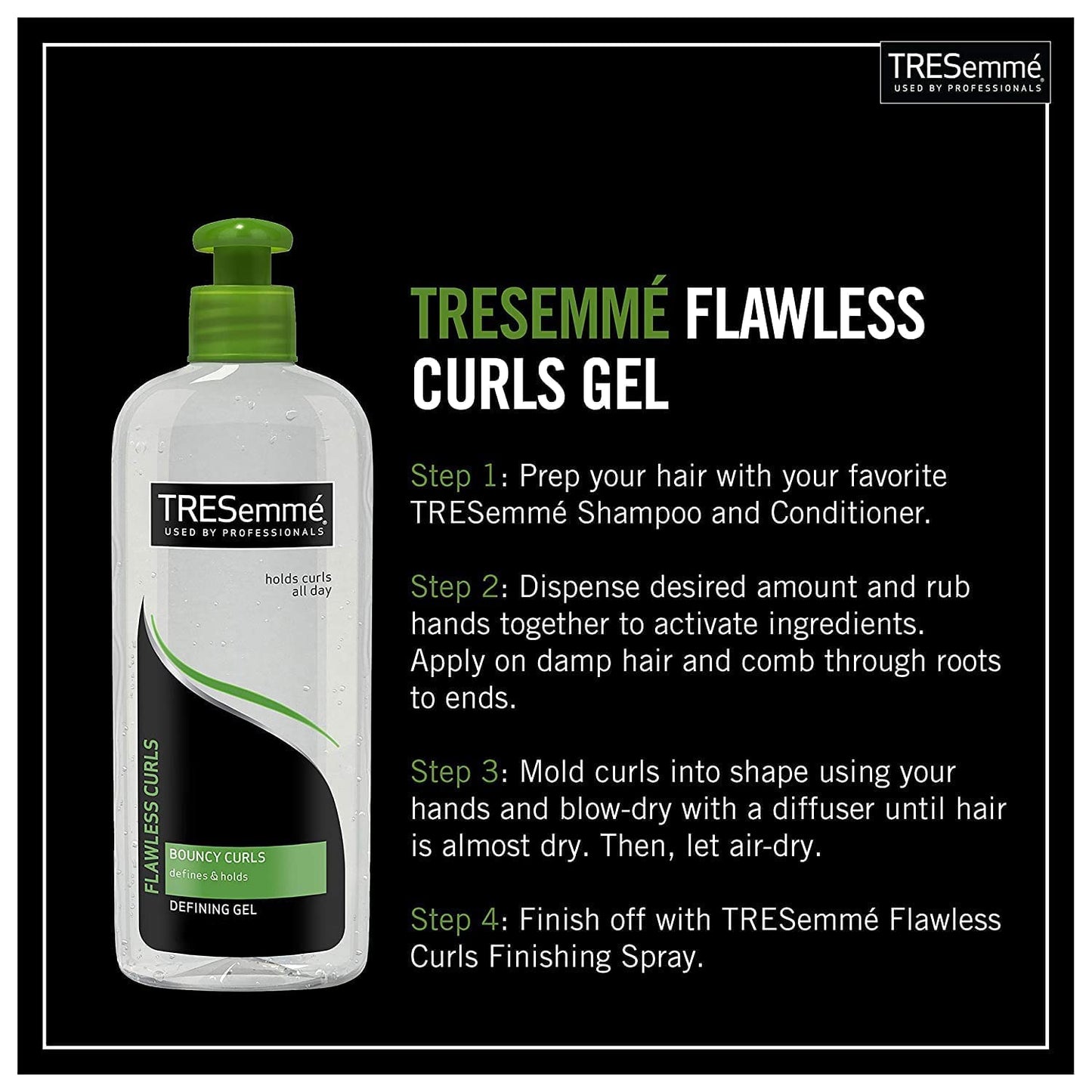 Tresemme Flawless Curls Bouncy Curls Defining Gel,8 Ounce Beauty & Personal Care TRESemmé