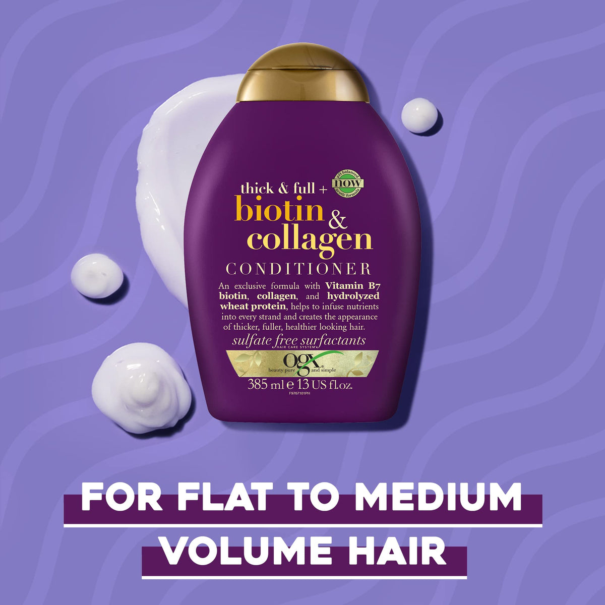 OGX Thick & Full Biotin & Collagen Conditioner, 13 Ounce