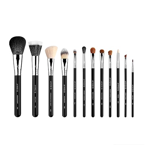 Sigma Beauty Essential Makeup Brushes Set - Professional Grade Makeup Brush Set with Premium Fibers and Sleek, Durable Handles for Face & Eyes Beauty & Personal Care Sigma Beauty