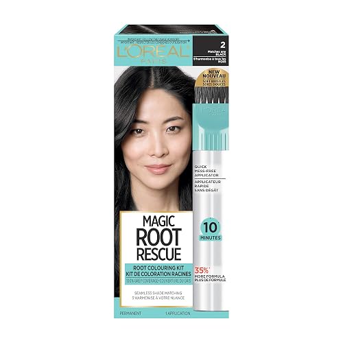 L'Oreal Paris Magic Root Rescue 10-Minute Root Hair Coloring Kit, 2 Black Beauty & Personal Care L'Oreal Paris