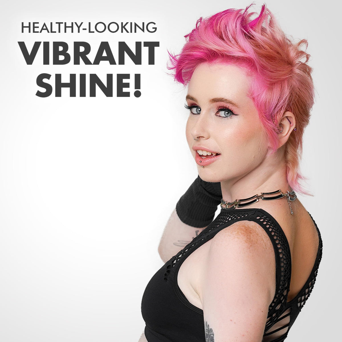 got2b Color Remix Semi-Permanent Hair Color, Shocking Pink 093, Customizable Temporary Hair Dye to Create A Vibrant or Pastel Shade, Easy At-Home Beauty & Personal Care Got2B