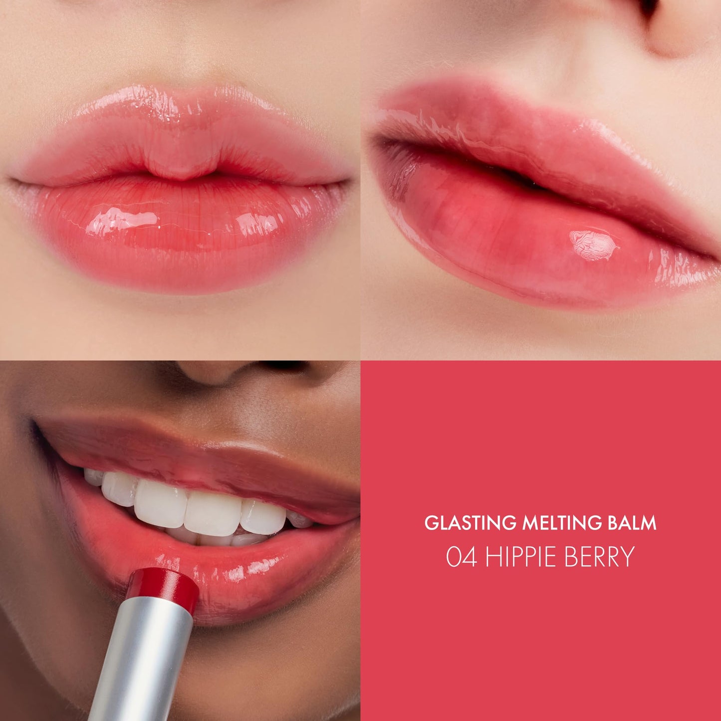 Glasting Melting Balm - High-Shine, Hydrating Tinted Lip Balm - Buildable Gloss & Vegan Formula - Korean Glossy Lip Balm with Shea Butter 0.12 oz (#04 Beauty and Personal Care ONLY GOOD (SKIN) DAYS AHEAD.